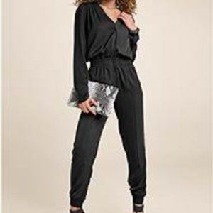 Smocked Jogger Jumpsuit